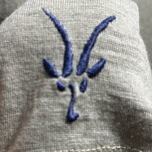 IBEX MERINO WOOL GRAY POLO SHIRT SIZE L